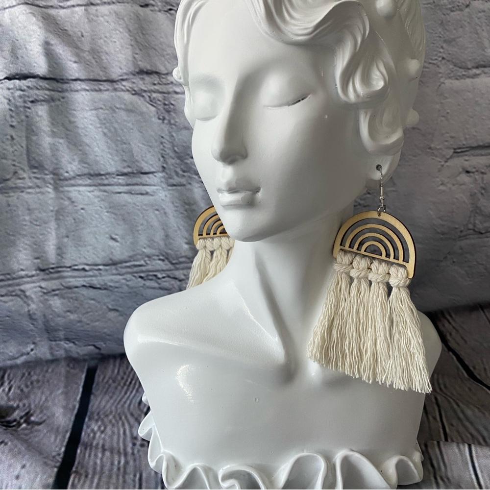 Macrame earrings